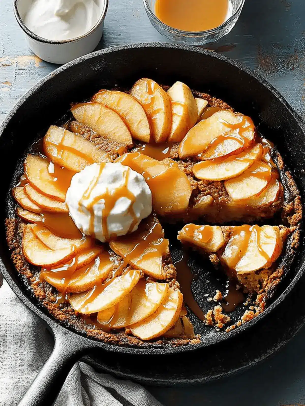 Caramel-Apple Skillet Buckle