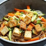 Tamarind Tofu with Vegetables and Soba