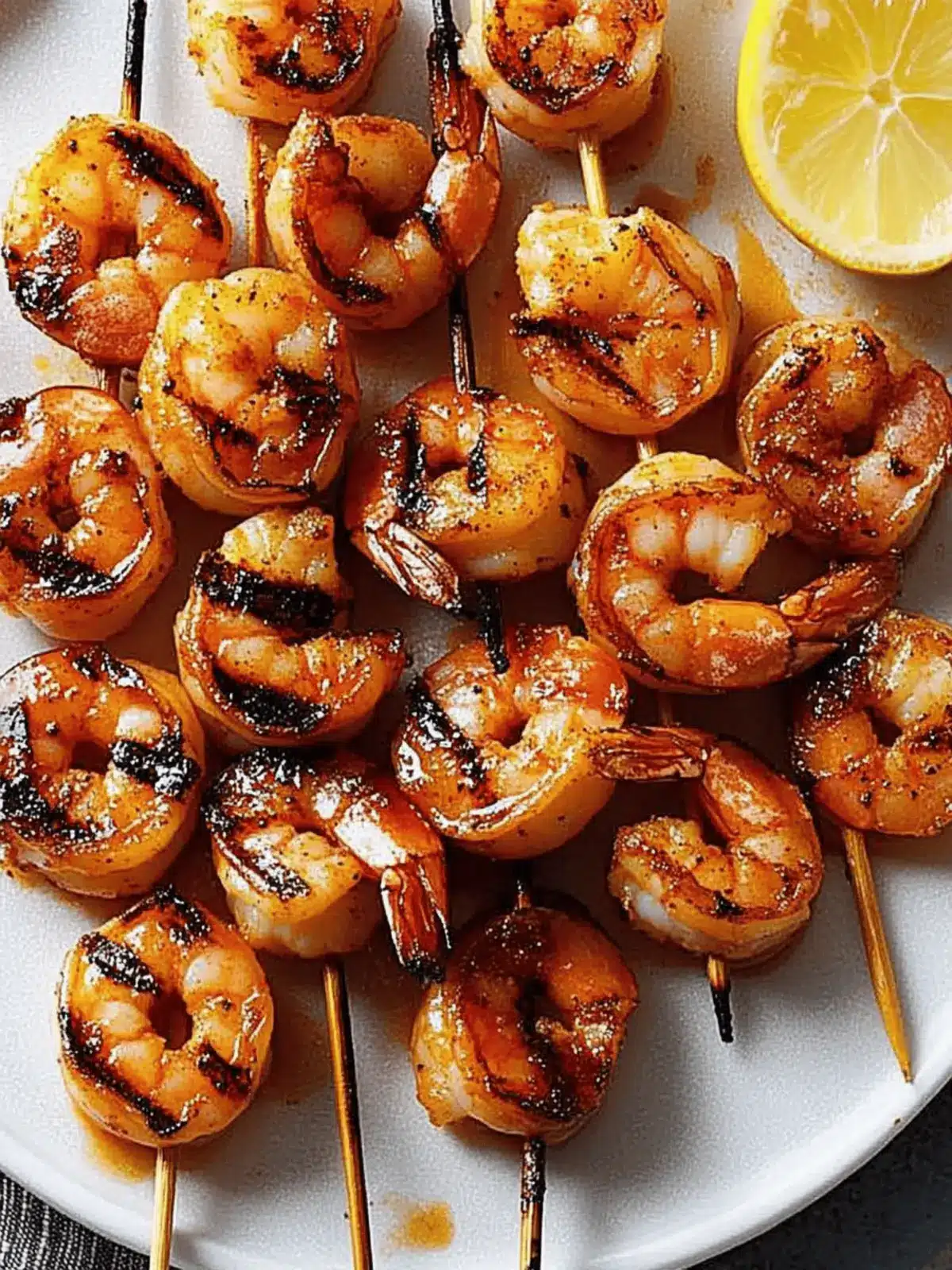 Grilled Shrimp Bliss: Quick Butter-Infused Summer Delight 5 Grilled Shrimp