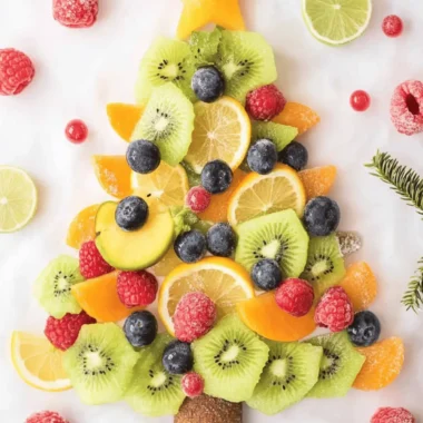 This Christmas Fruit Tree Is a Cute and Healthy Holiday Treat