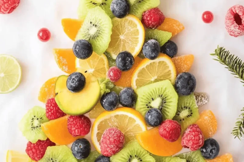 This Christmas Fruit Tree Is a Cute and Healthy Holiday Treat