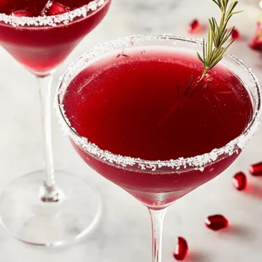 Pomegranate Martini