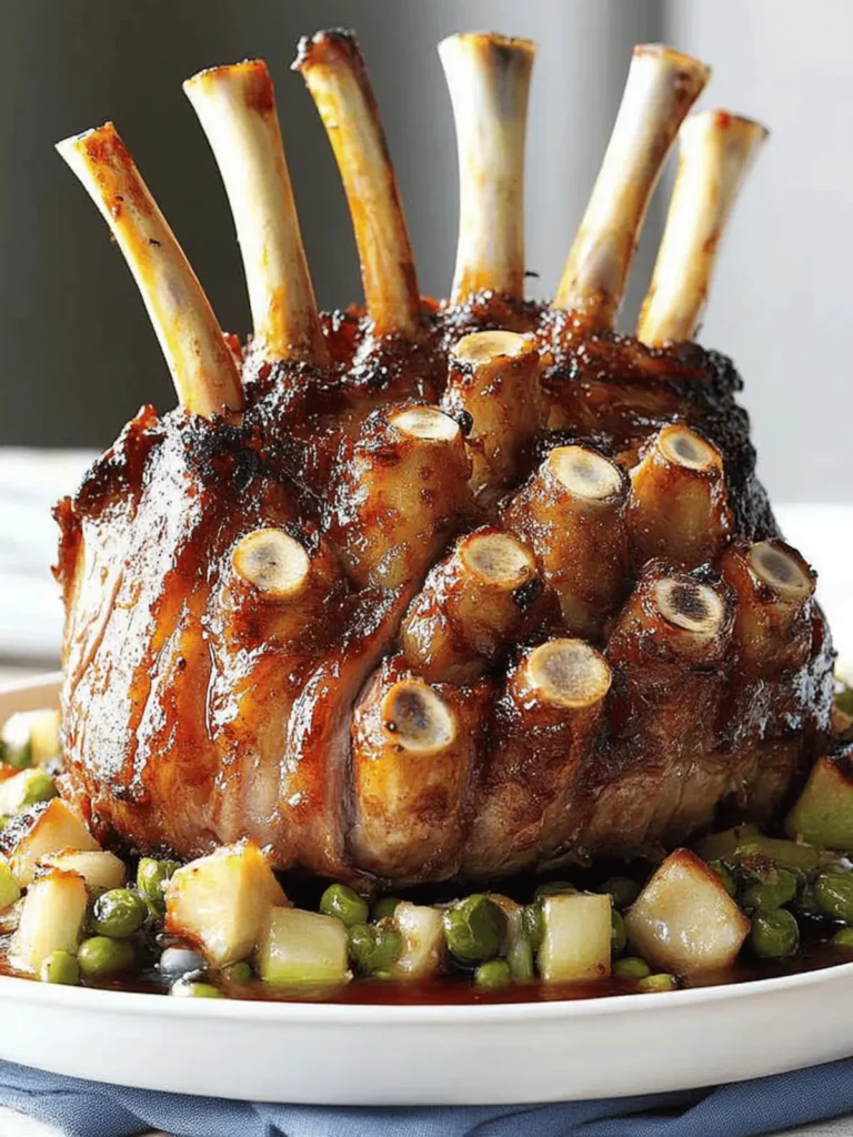 Crown Roast of Pork: Elevate Your Festive Dinner Game 4 Crown Roast of Pork