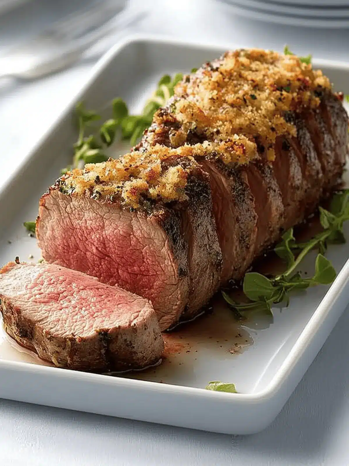 Horseradish-Encrusted Beef Tenderloin: A Flavorful Feast 4 Horseradish-Encrusted Beef Tenderloin