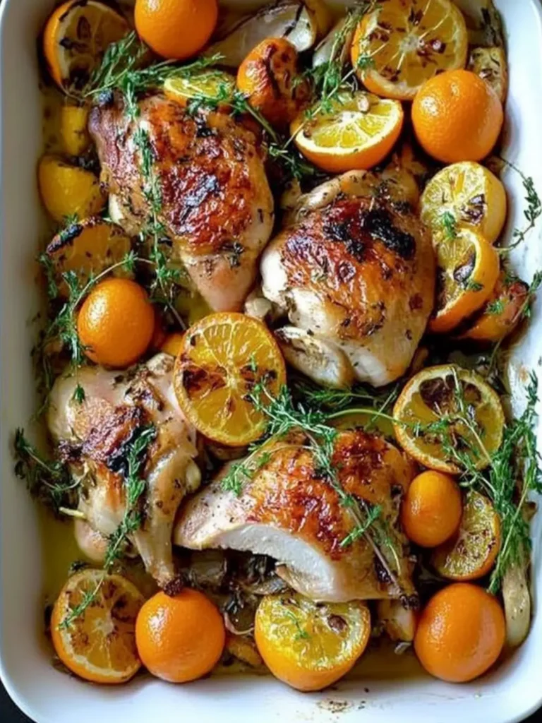 Roasted Chicken with Clementines: A Sweet Winter Feast 3 Roasted Chicken with Clementines