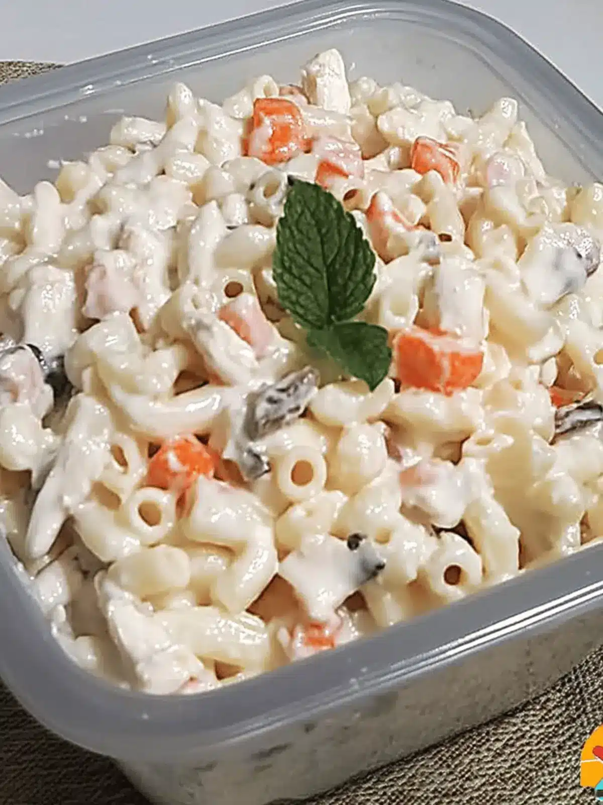 Easy Chicken Macaroni Salad Recipe