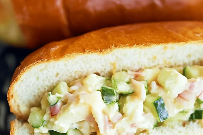 Korean Potato Salad Sandwich (Salada Ppang 사라다빵)