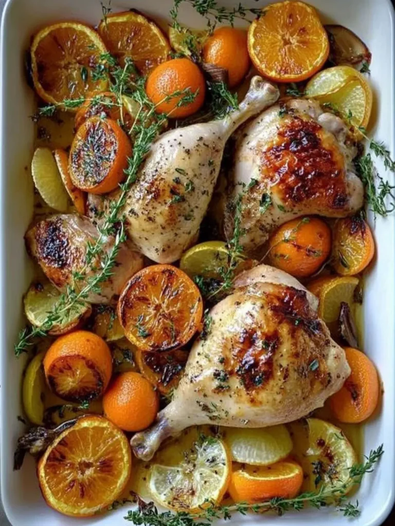 Roasted Chicken with Clementines: A Sweet Winter Feast 4 Roasted Chicken with Clementines