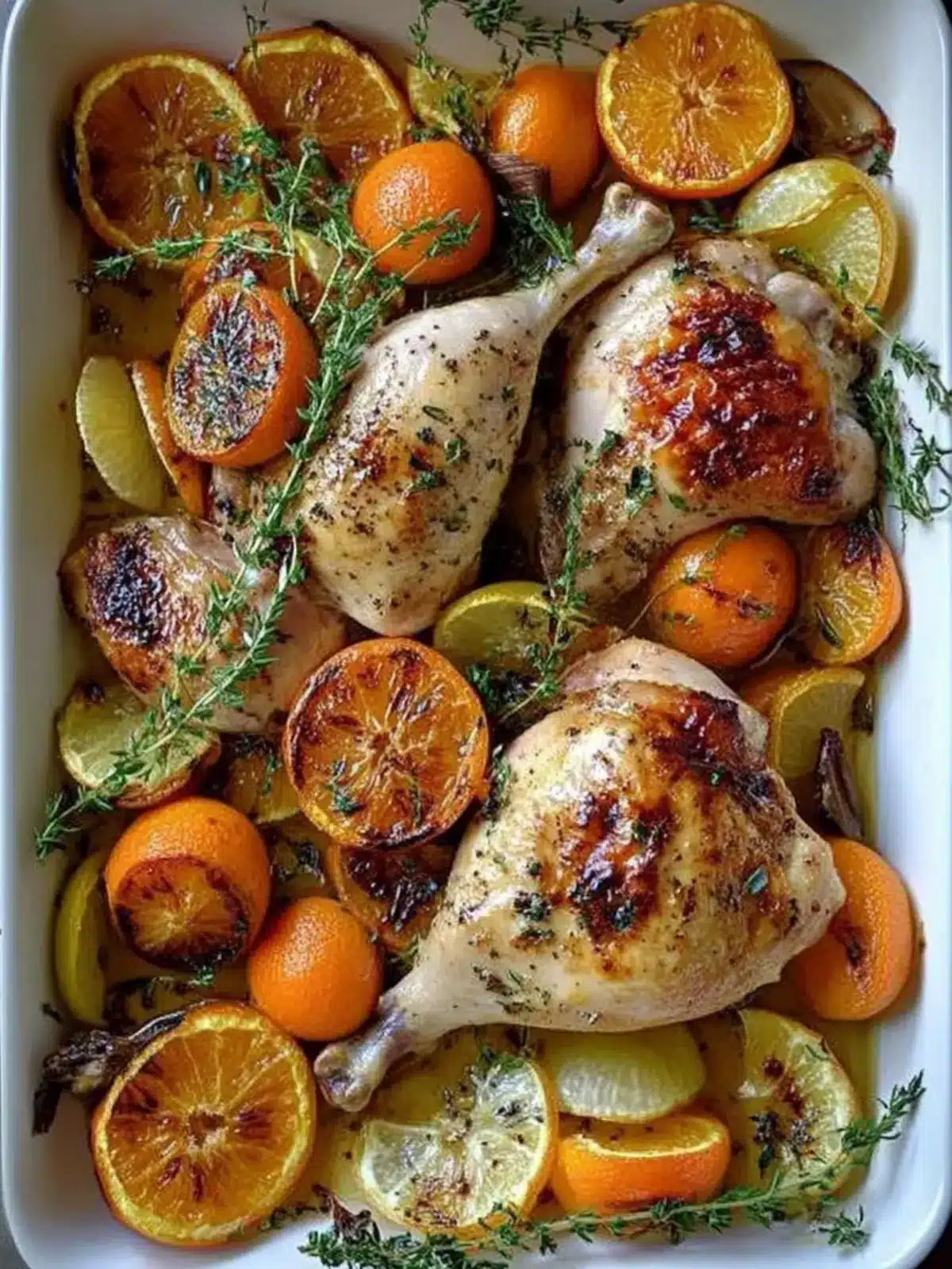 Roasted Chicken with Clementines: A Sweet Winter Feast 4 Roasted Chicken with Clementines