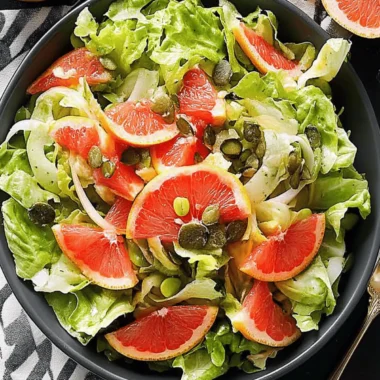 Grapefruit Lettuce Salad