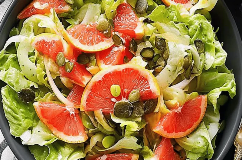 Grapefruit Lettuce Salad
