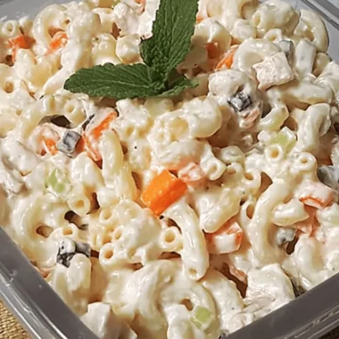 Easy Chicken Macaroni Salad Recipe