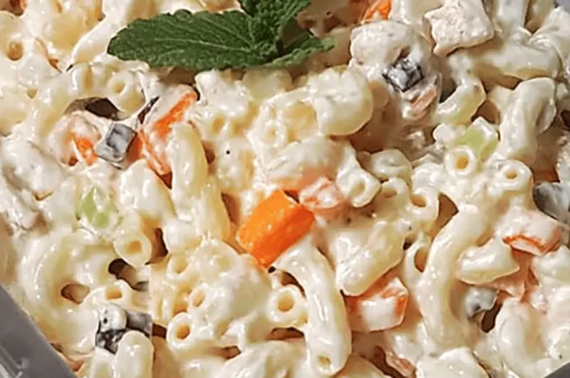 Easy Chicken Macaroni Salad Recipe