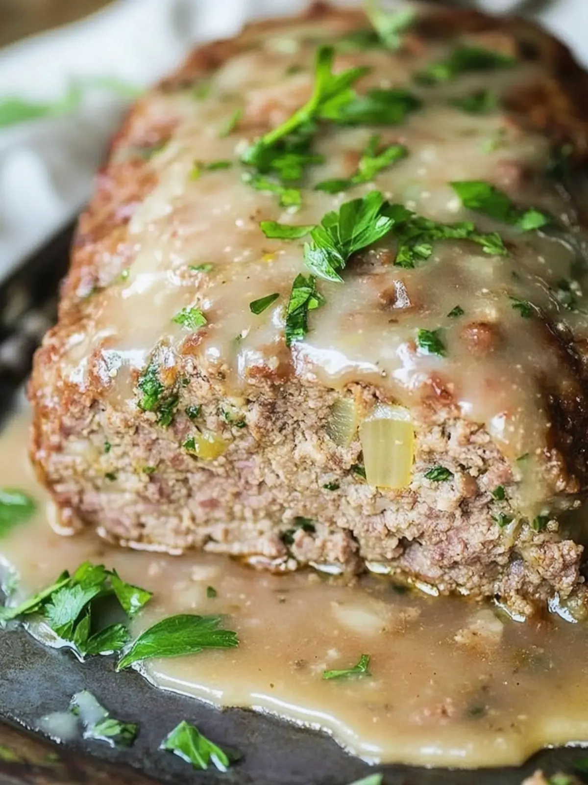 Irresistible 1770 House Meatloaf with Garlic Gravy Delight 4 1770 House Meatloaf