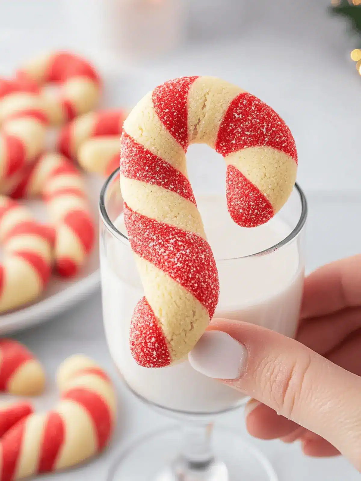 Candy Cane Cookies