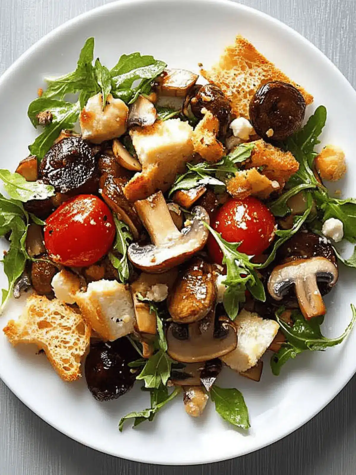 Mushroom Panzanella