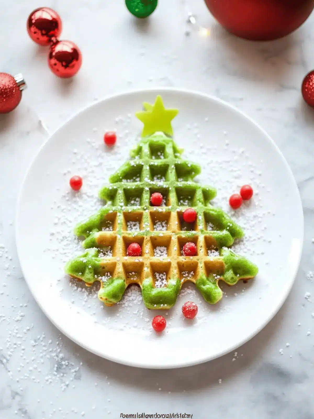 Delight Your Family with Festive Christmas Tree Waffles 3 Christmas Tree Waffles