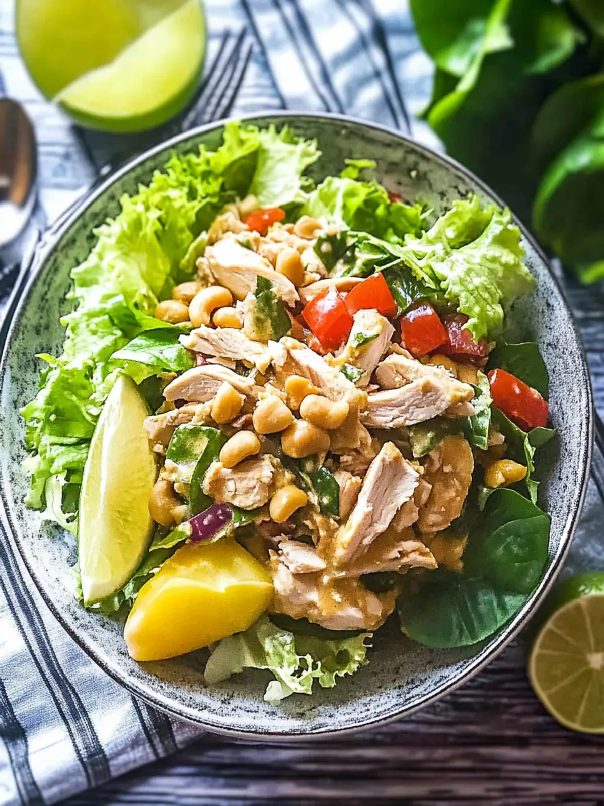 Thai Curry Chicken Salad