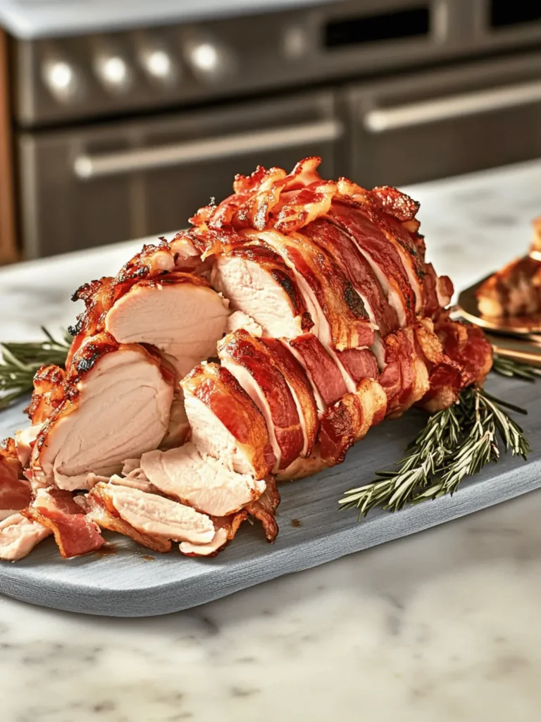 Bacon-Wrapped Turkey: Elevate Your Holiday Feast Today 3 Bacon-Wrapped Turkey