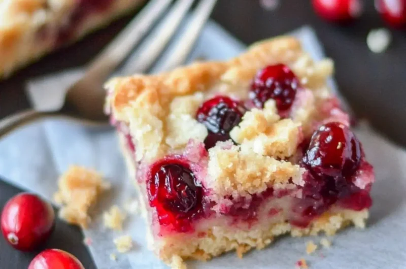 Fresh Cranberry Bars