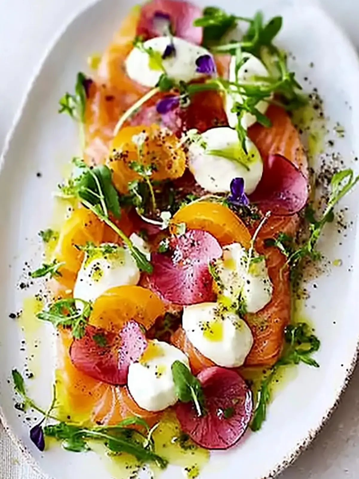 Smoked Salmon Carpaccio: A Stunning Party Starter Awaits 3 Smoked salmon carpaccio