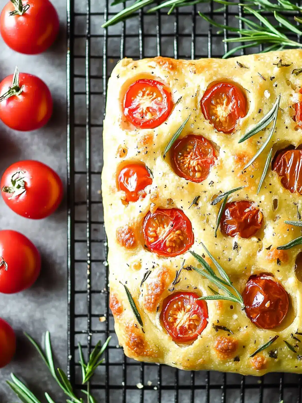 Cherry Tomato Focaccia