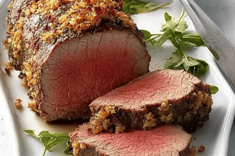 Horseradish-Encrusted Beef Tenderloin