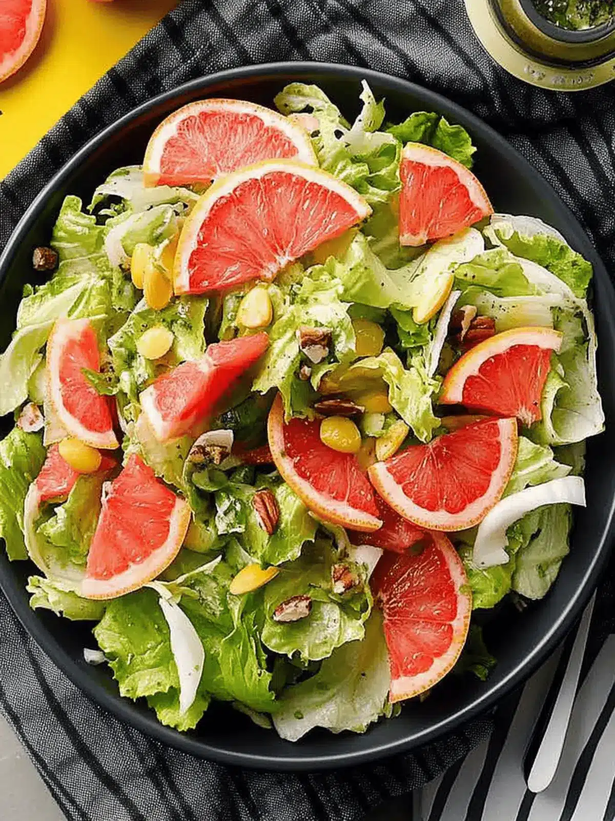 Grapefruit Lettuce Salad