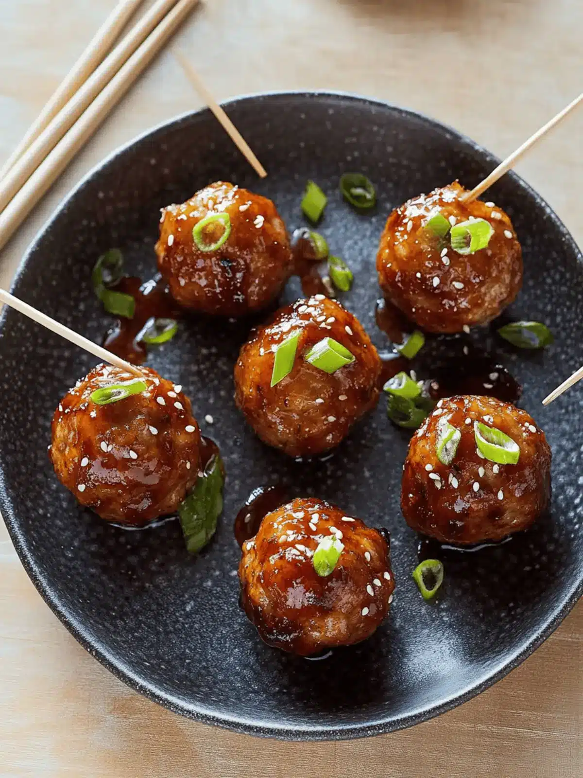 Korean-Style Cocktail Meatballs
