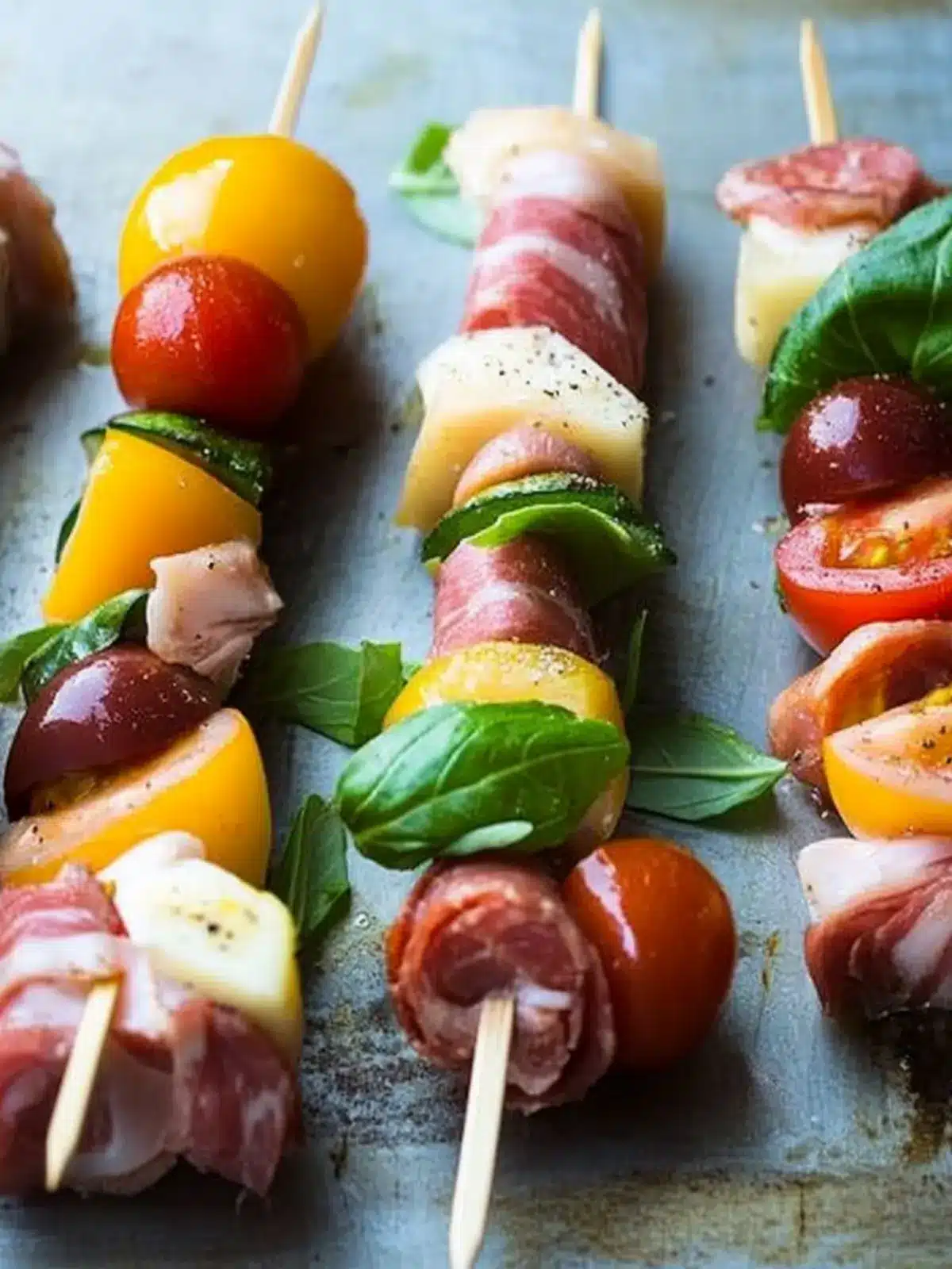 Delicious Antipasto Skewers: Customize Your Perfect Bite 5 Antipasto Skewers