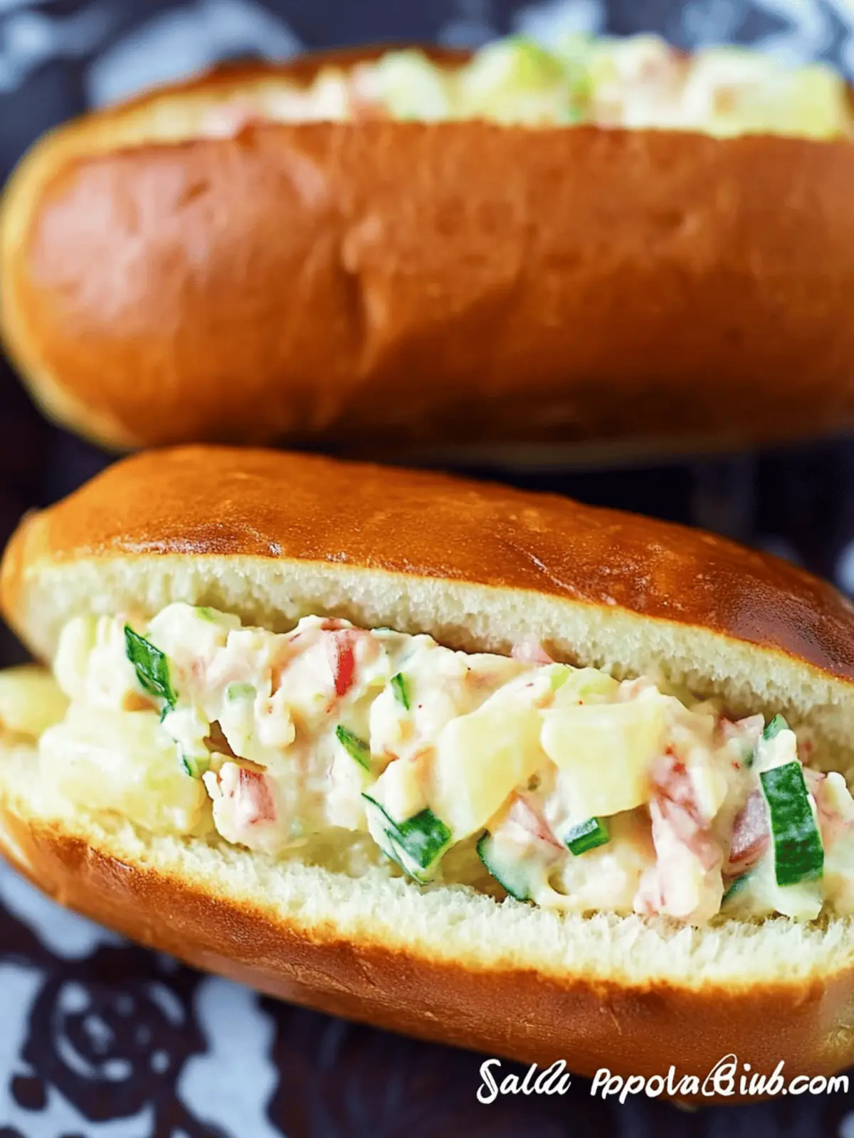 Korean Potato Salad Sandwich (Salada Ppang 사라다빵)