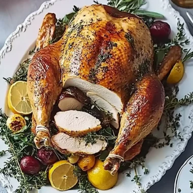Thyme & Garlic Turkey Crown: A Juicy Holiday Delight 10 Thyme & garlic turkey crown