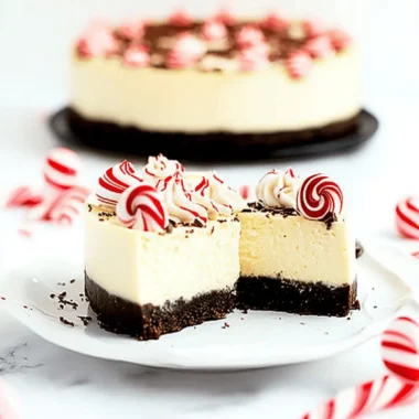Decadent Instant Pot White Chocolate Peppermint Cheesecake Bliss 9 Instant Pot White Chocolate Peppermint Cheesecake