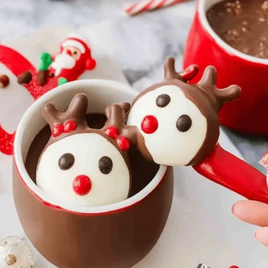 Delightful Rudolph Reindeer Christmas Hot Chocolate Bombs 9 Rudolph Reindeer Christmas Hot Chocolate Bombs