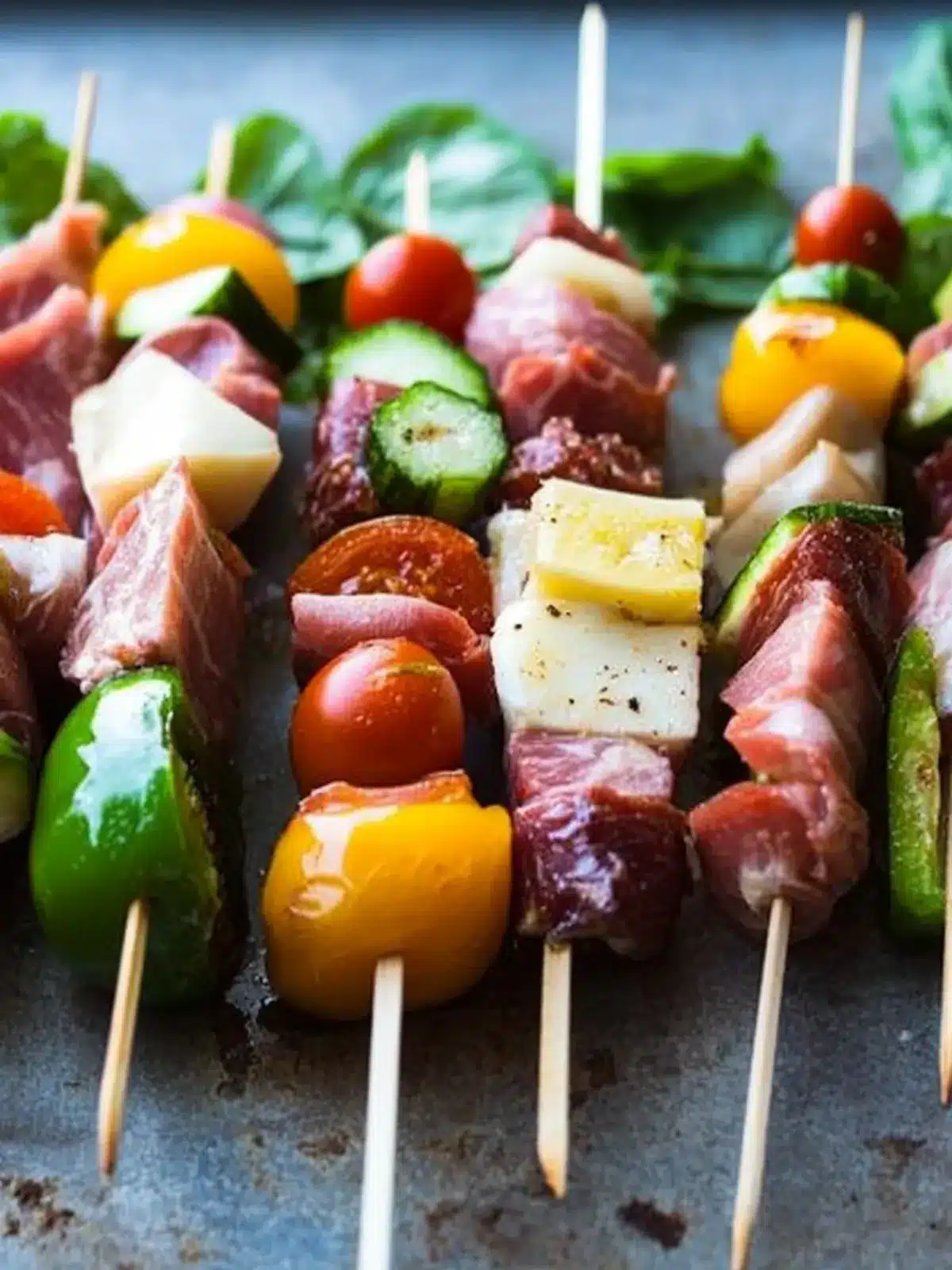 Delicious Antipasto Skewers: Customize Your Perfect Bite 4 Antipasto Skewers