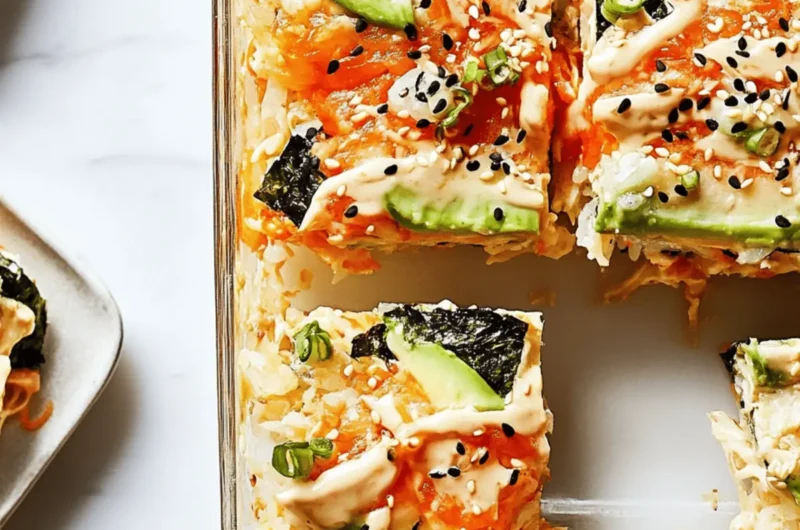 Sushi Bake