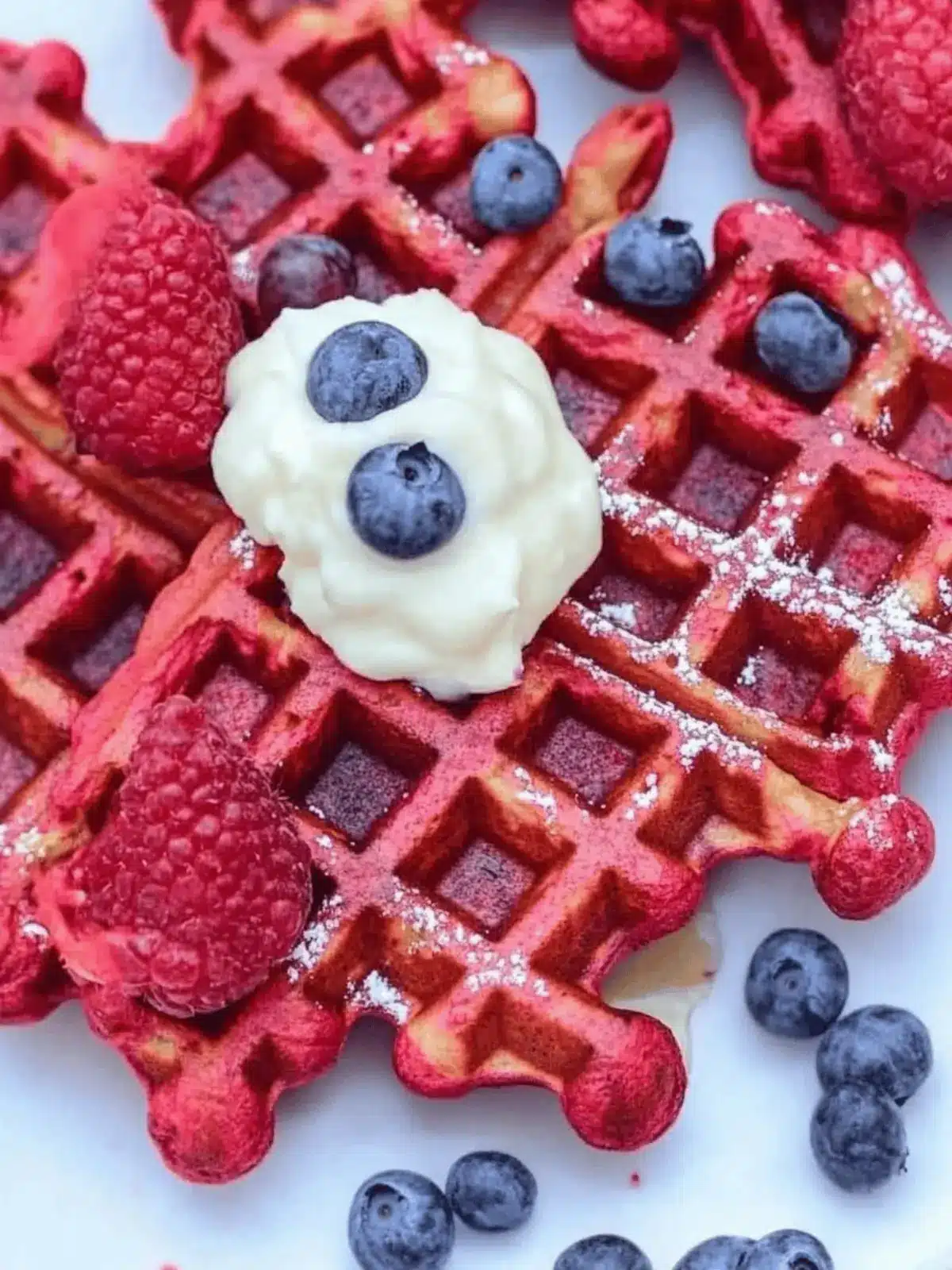 Delicious Beetroot Waffles: Colorful, Fluffy & Nutritious Treats 3 Beetroot Waffles
