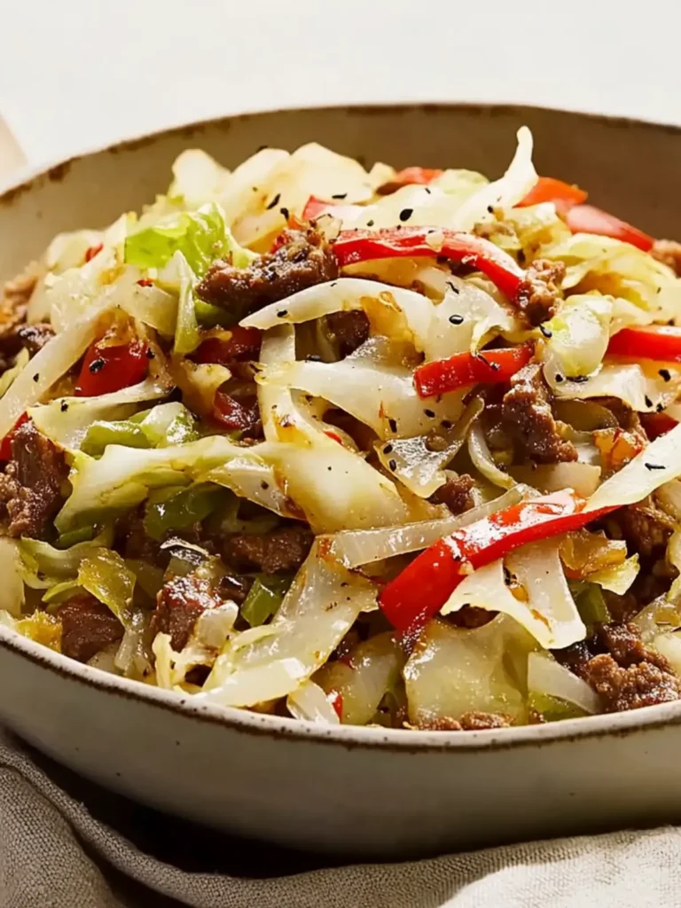 Quick Black Pepper Beef and Cabbage Stir Fry for Busy Nights 3 Black Pepper Beef and Cabbage Stir Fry