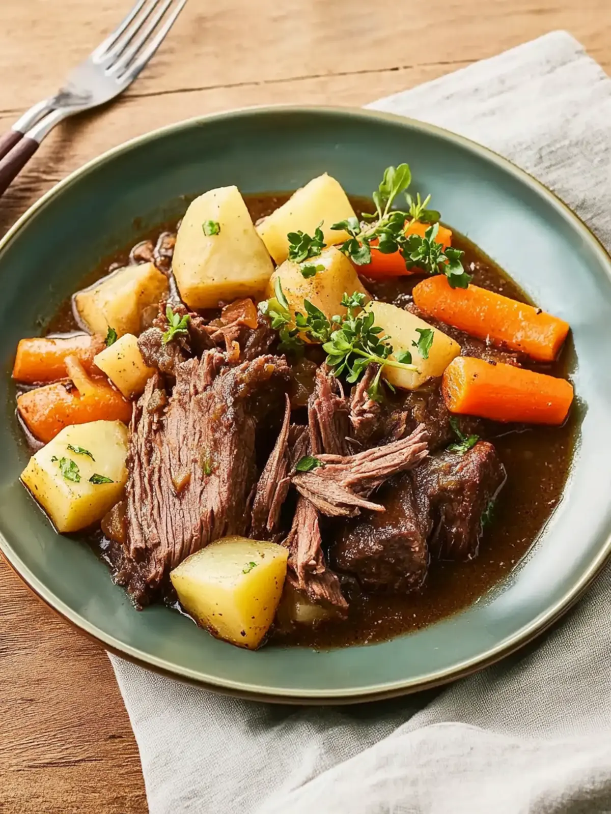 Savory Slow Cooker Pot Roast for Ultimate Comfort Food Bliss 2 Slow Cooker Pot Roast
