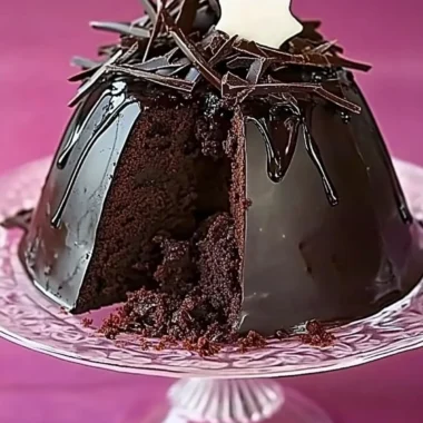 Chocoholic's Christmas pudding