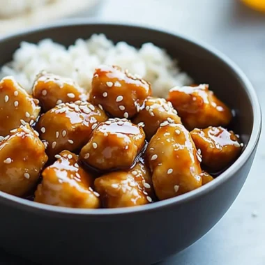 Slow Cooker Honey Sesame Chicken