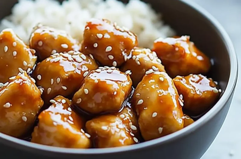 Slow Cooker Honey Sesame Chicken