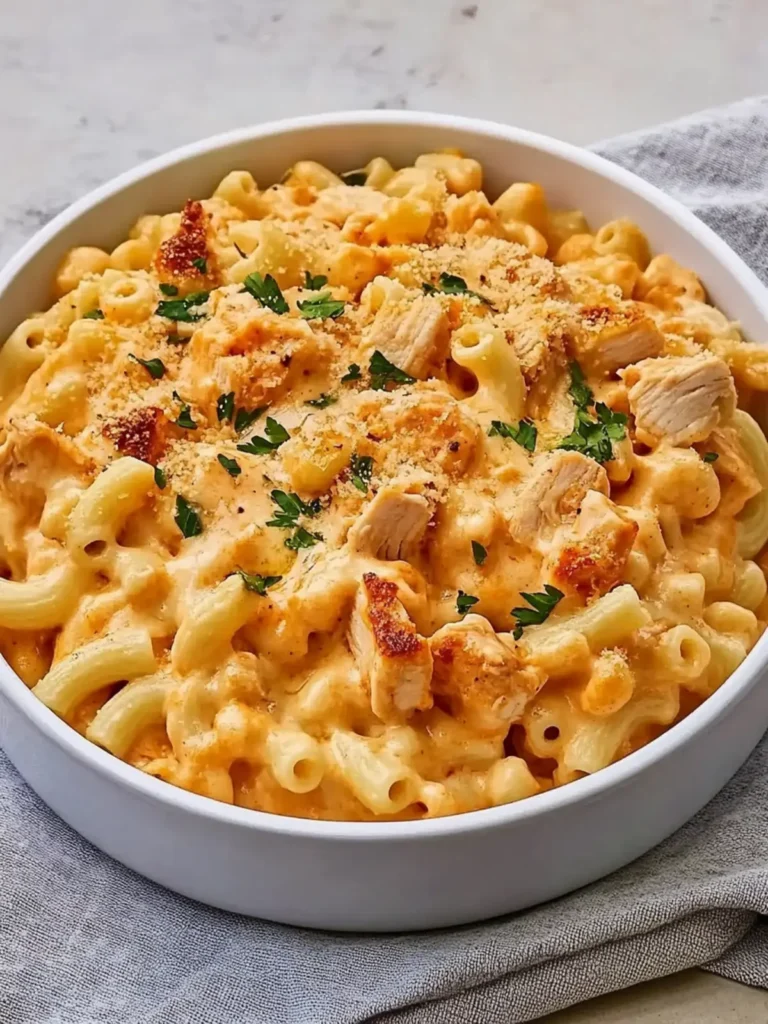 Buffalo Chicken Mac and Cheese
