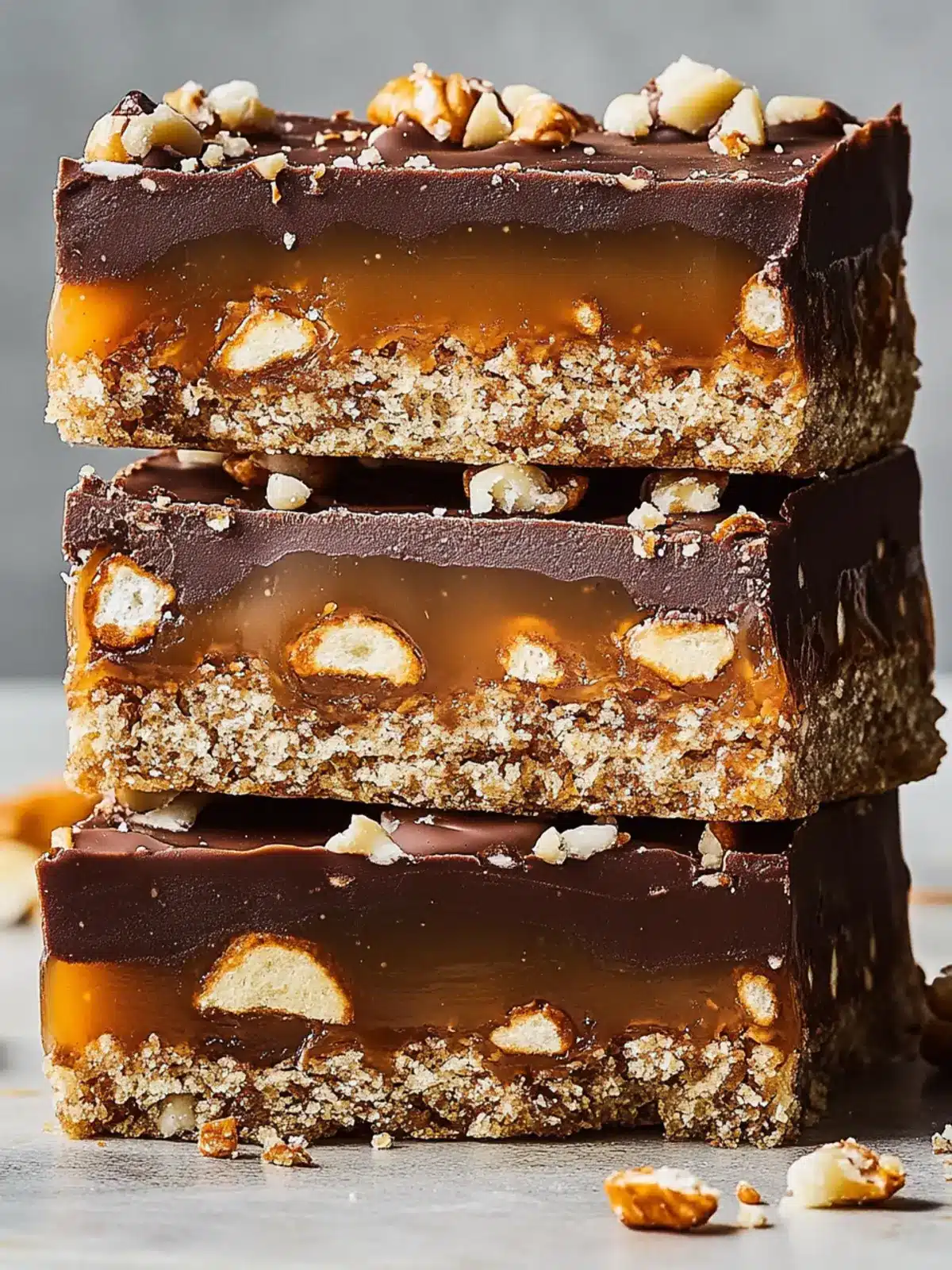 Chocolate Caramel Coffee Pretzel Bars for Sweet Cravings 5 Chocolate Caramel Coffee Pretzel Bars