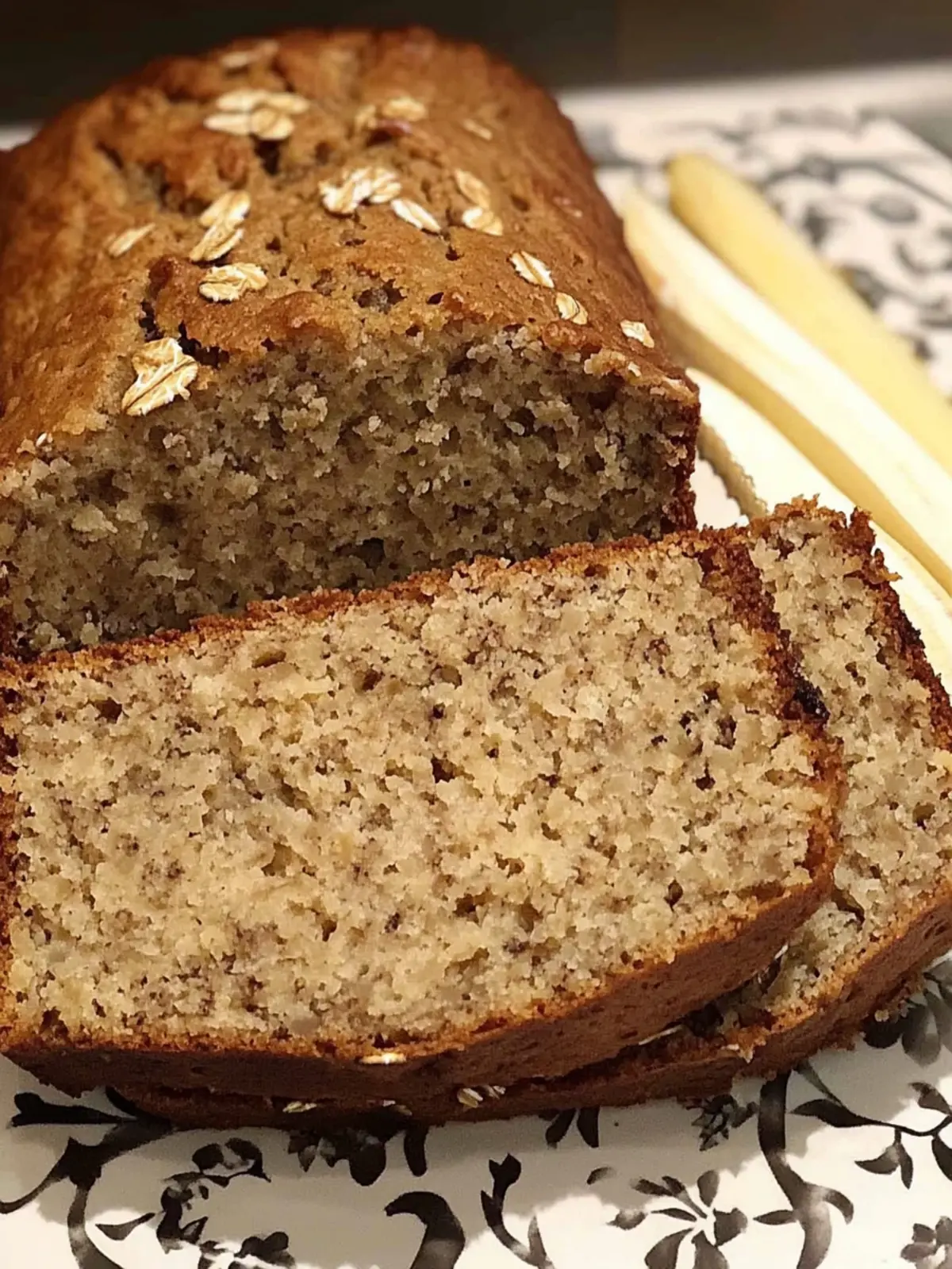 Oatmeal Banana Bread Recipe: Your New Go-To Fiber Boost! 2 Oatmeal Banana Bread Recipe