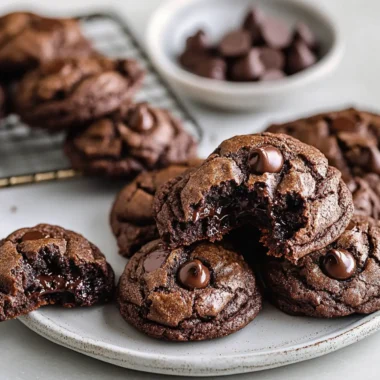 Double Chocolate Chip Cookies That Will Melt Your Heart 9 Double Chocolate Chip Cookies