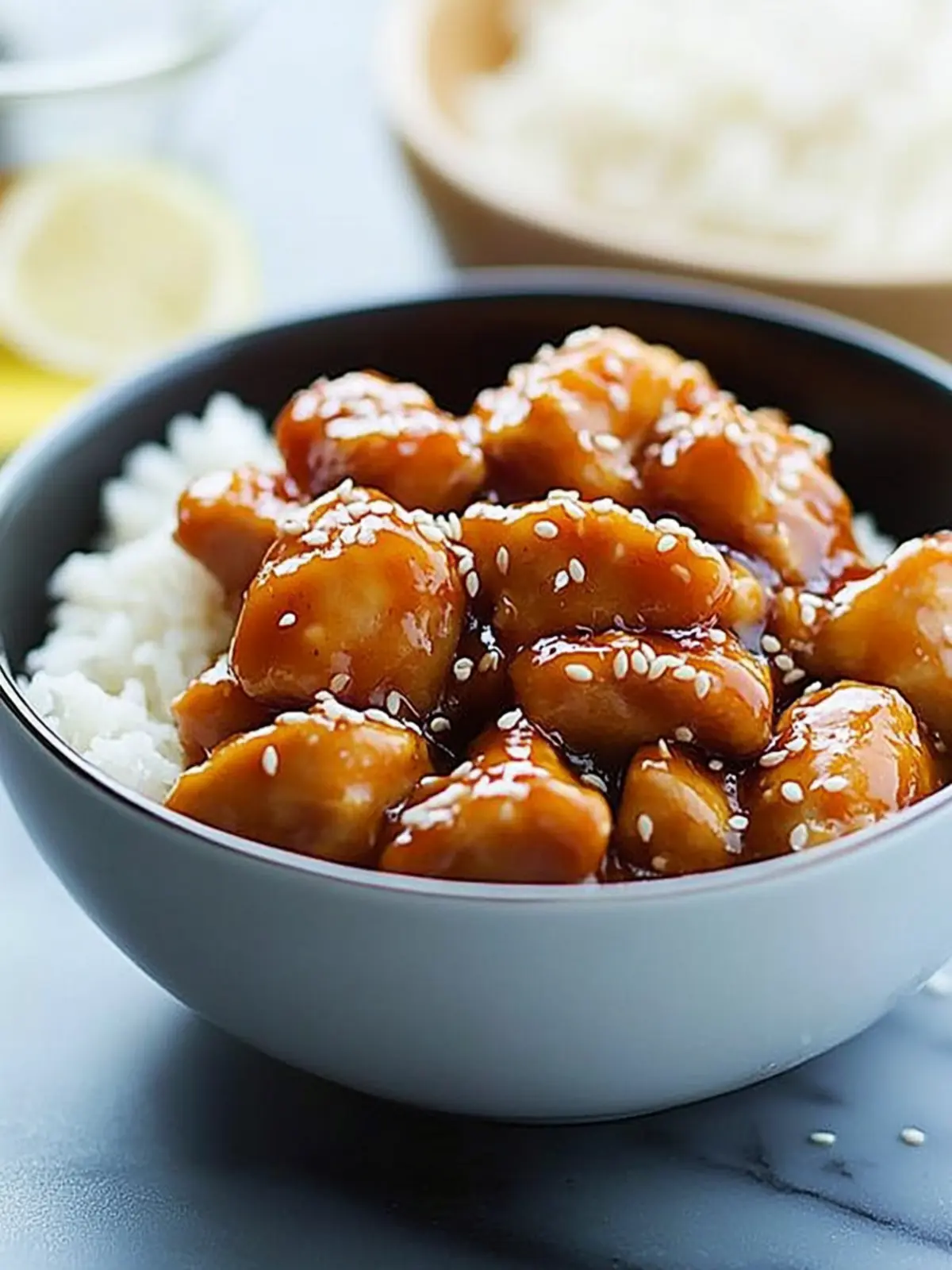 Irresistible Slow Cooker Honey Sesame Chicken in 3.5 Hours 4 Slow Cooker Honey Sesame Chicken