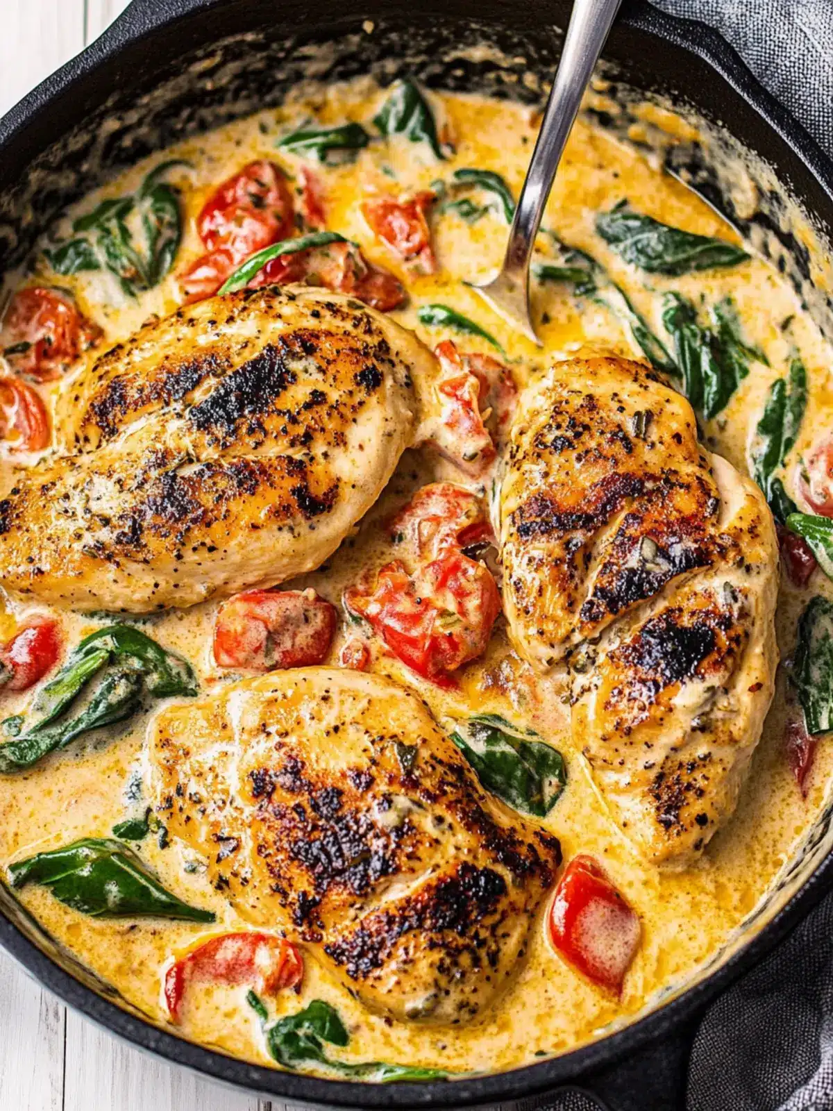 Creamy Tuscan Chicken