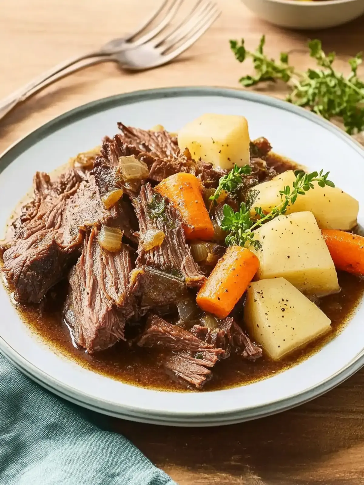 Savory Slow Cooker Pot Roast for Ultimate Comfort Food Bliss 3 Slow Cooker Pot Roast