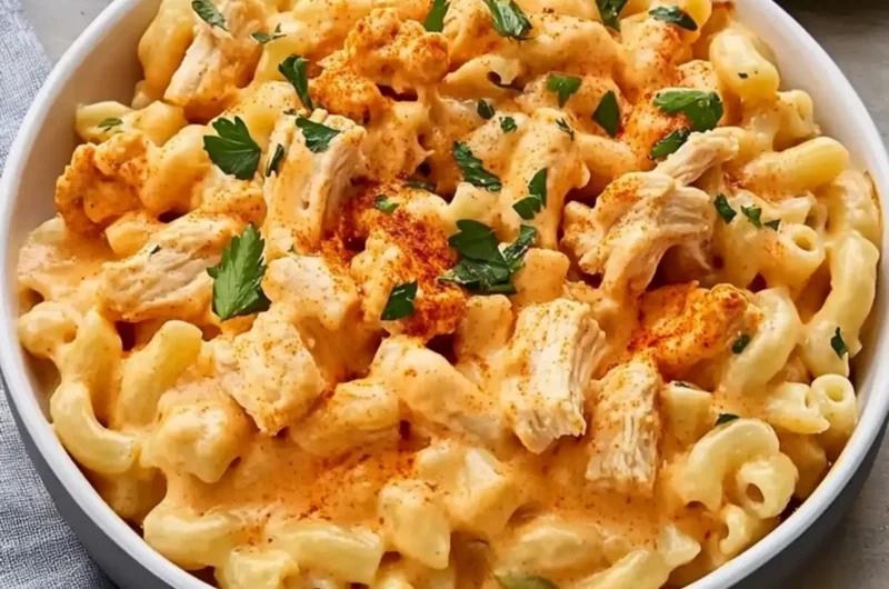 Buffalo Chicken Mac and Cheese